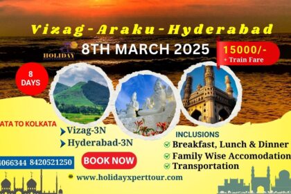 Vizag Araku Hydrabad Tour Package 2025