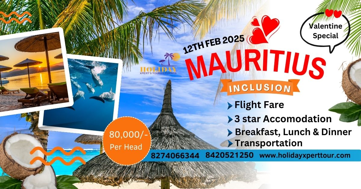 Mauritius Valentine Tour 2025