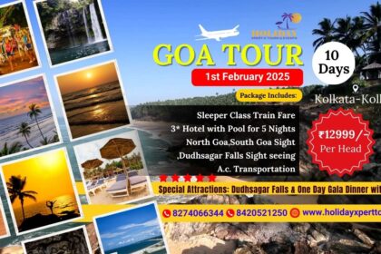 Goa Tour Package from Kolkata 2025