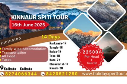 Kinnaur Spiti tour package 2025