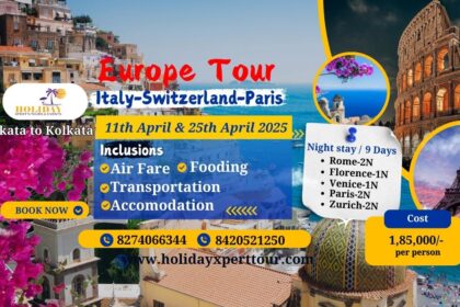 Europe tour package from Kolkata 2025