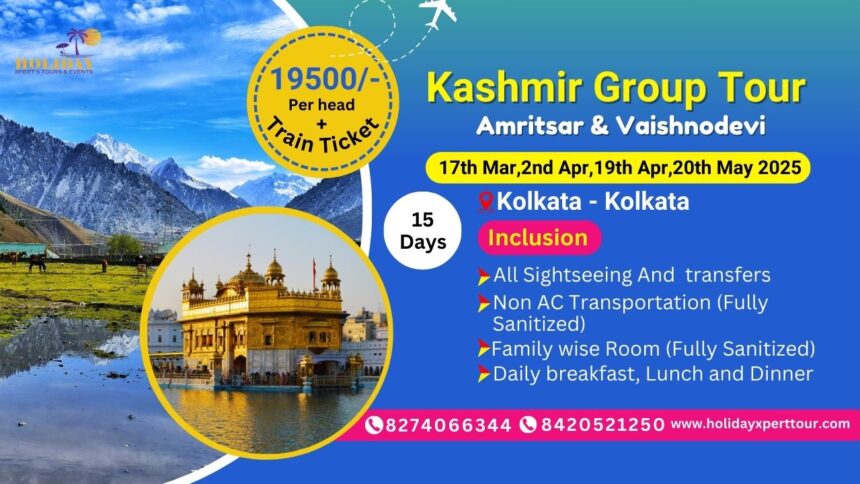 Kashmir Group Tour 2025