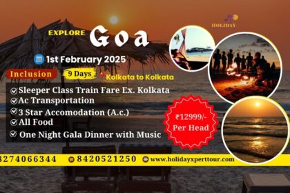 Goa tour package from Kolkata 2025