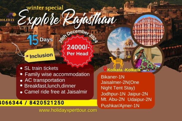 Rajasthan 15 Days Tour Package