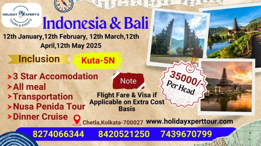 Indonesia Bali Tour Package 2025