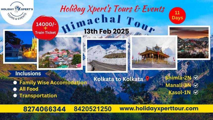 Himachal Pradesh Holiday Package 2025