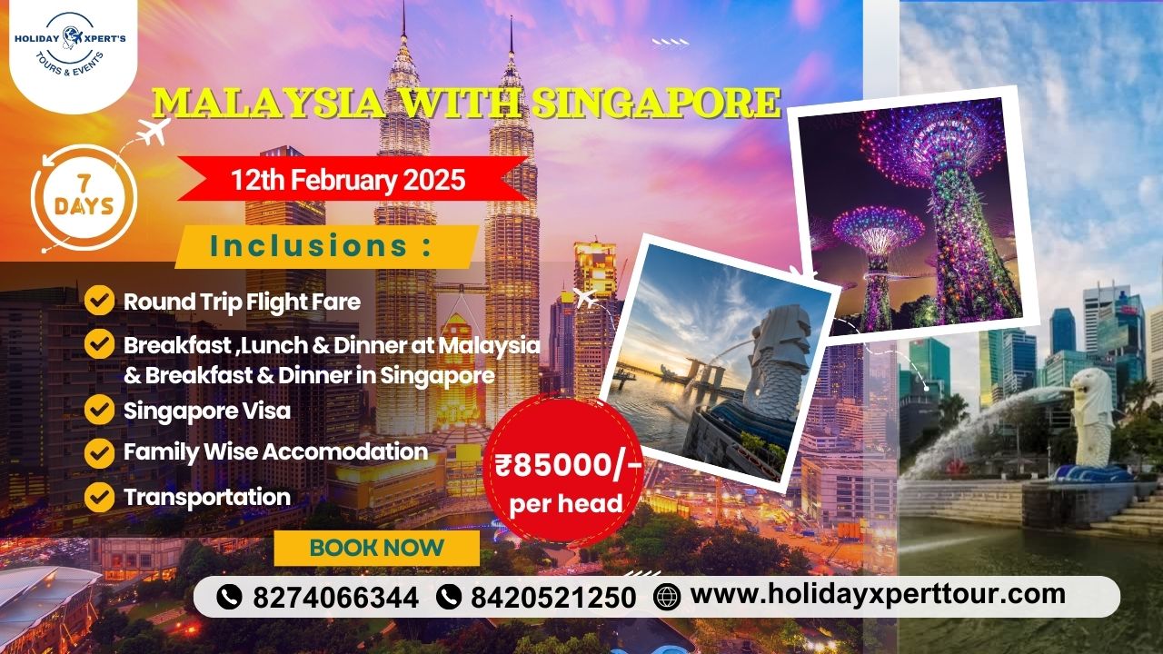 Malaysia with Singapore 7-Day Tour 2025