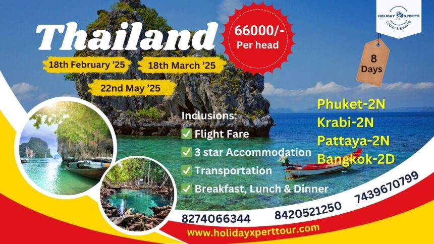 Thailand Tour Package 2025