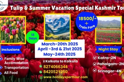 Kashmir Tulip Festival Tour Package 2025