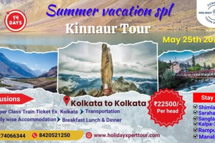 Kinnaur Spiti tour package from Kolkata 2025