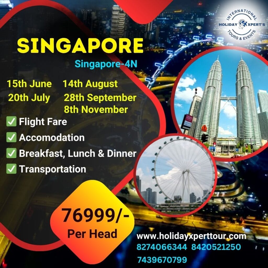 Experience an Unforgettable Singapore Tour – 4N/5D Adventure Awaits!